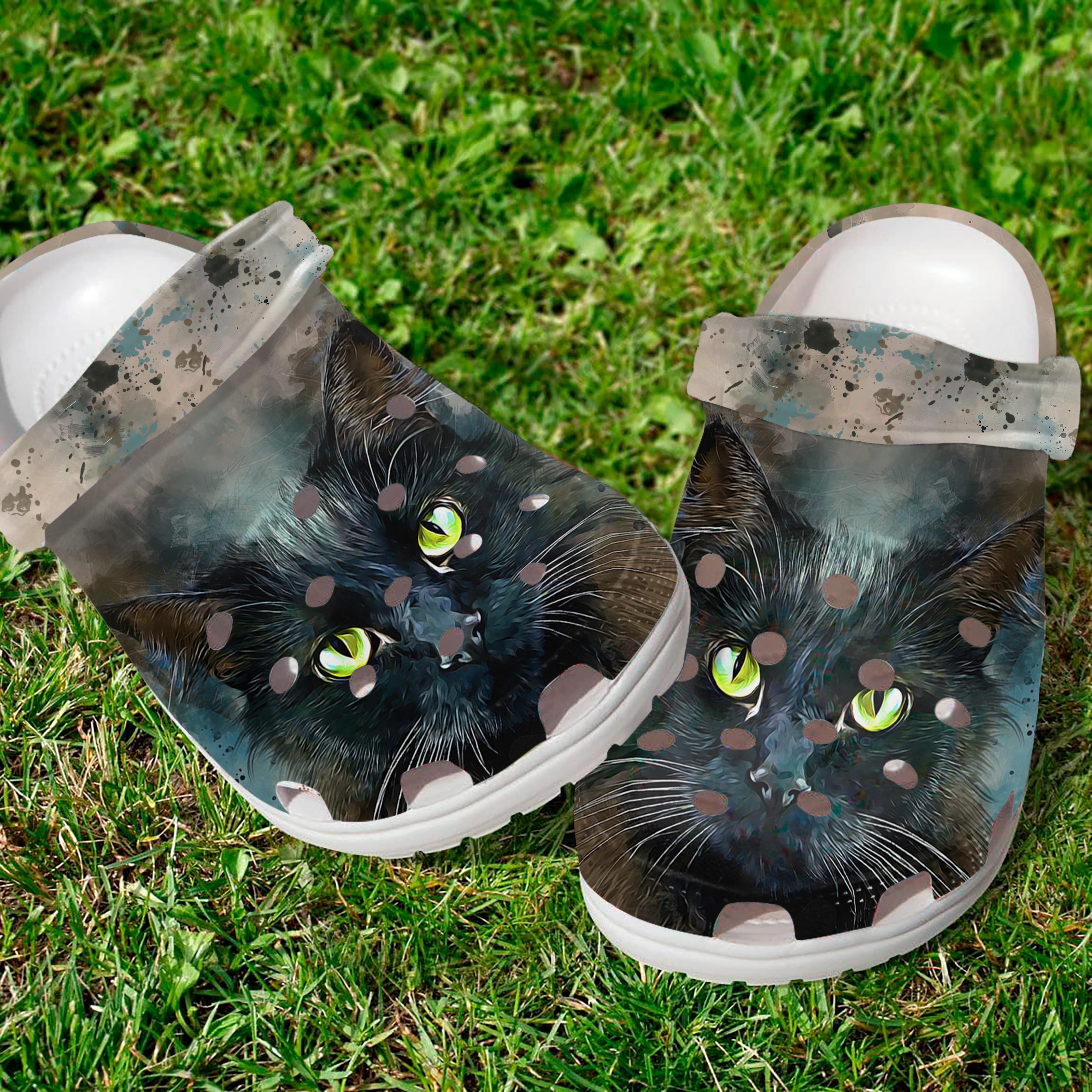 Black Cats Slippers