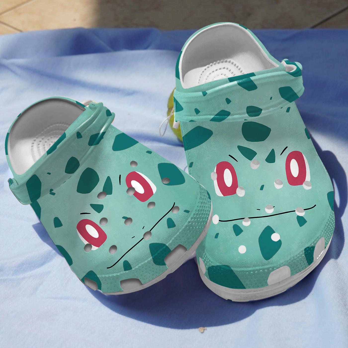 Bulbasaur Clogs