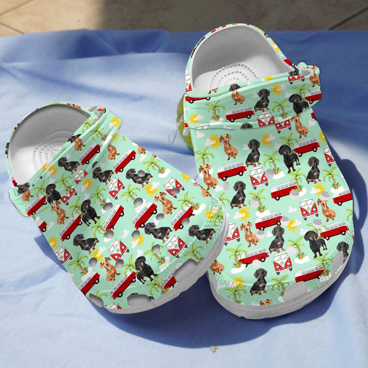 Dachshund hippie Slippers