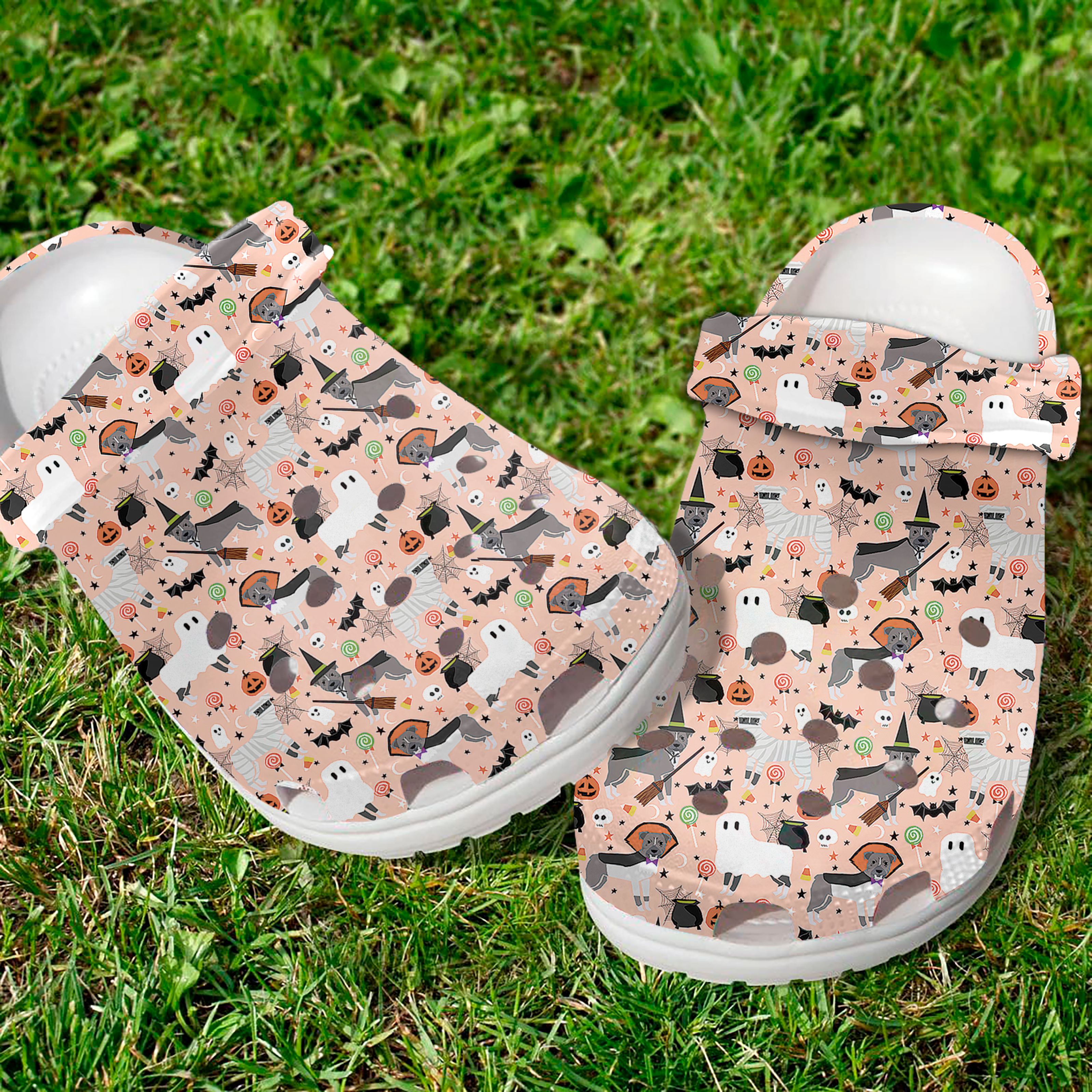Pitbull Halloween Clogs