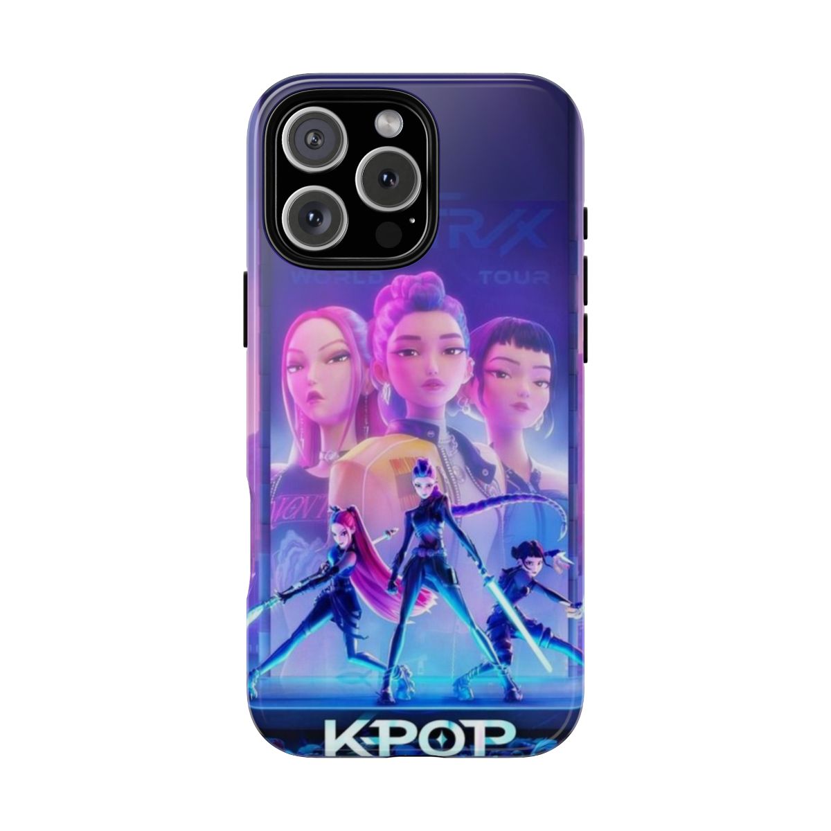 Kpop Demon Hunters Anime-Style Phone Case