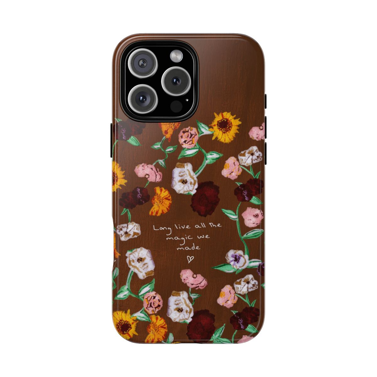 Long Live All The Magic Case Surprise Song Flowers Design, Eras Flowers Phone Case, Taylor Inspired Phone Case, Subtle Swift Merch for iPhone/ Samsung Galaxy/ Google Pixel Protection Rubber Wireless Cover