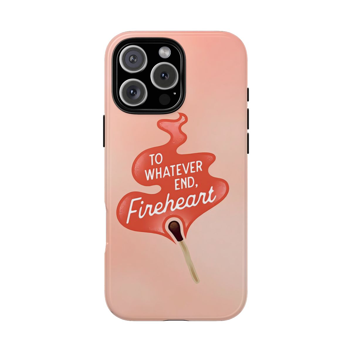 Throne of Glass Phone Case - Fireheart Bookish Art Cover Compatible