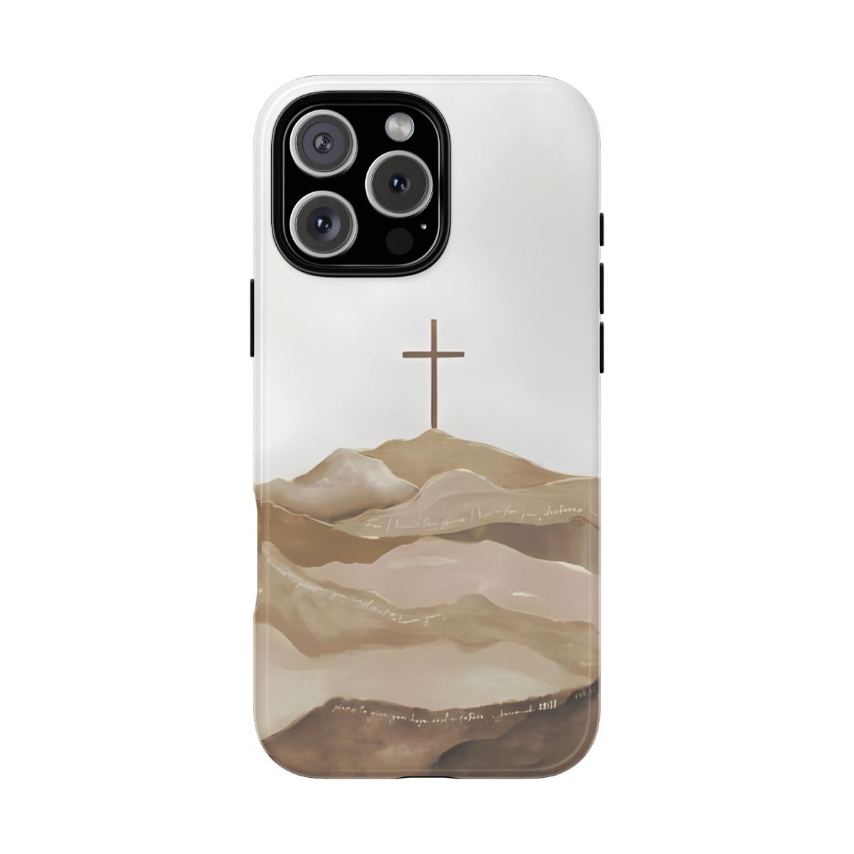 Cross Christian Tough Phone Case, Faith Hope Love, Case Bible Verse Cover Bible Sketch Christ Modern, Christian Baptism Gifts