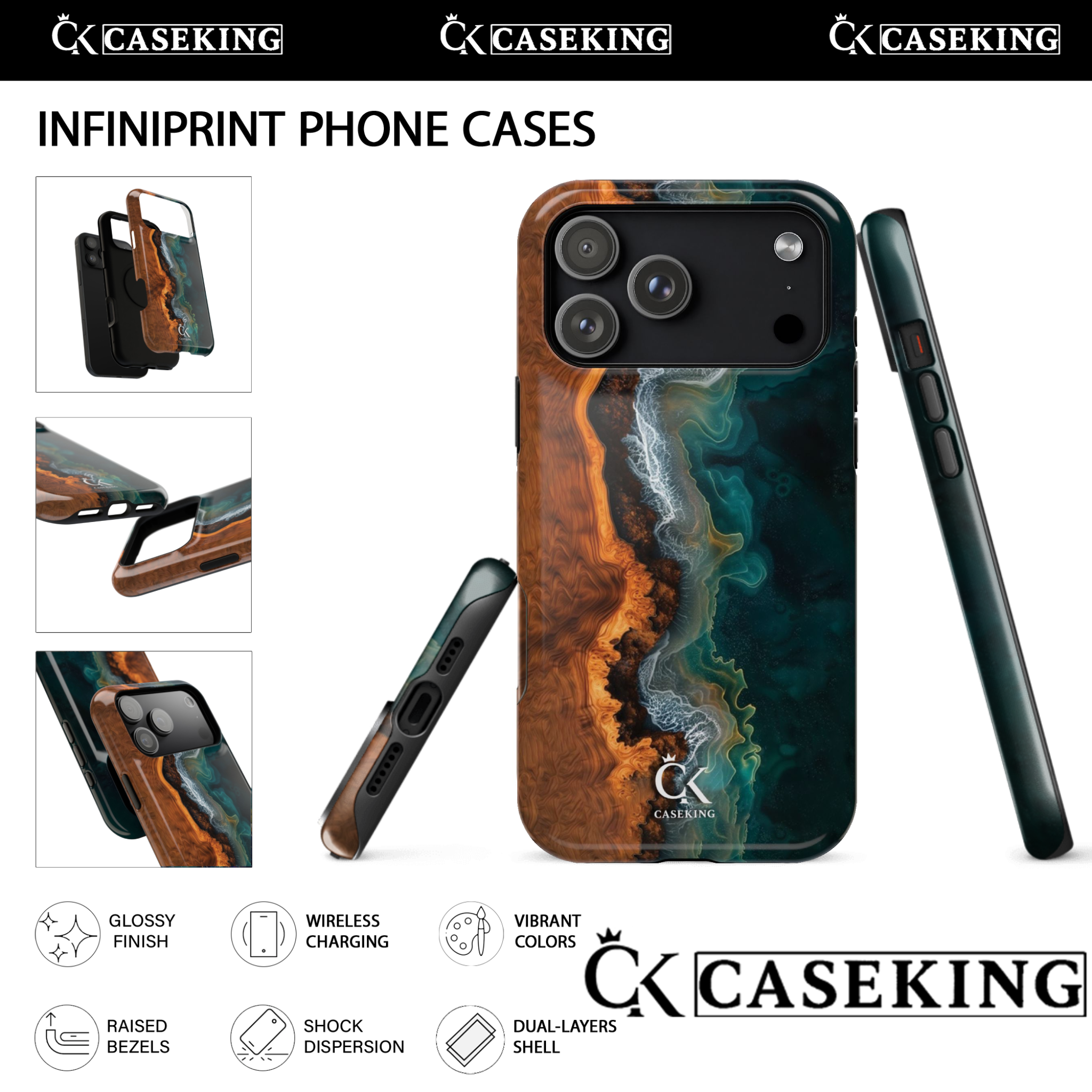 Abstract Wood And Colored Epoxy Resin Texture Background Contemporary Art Intricate Details Rich Colors