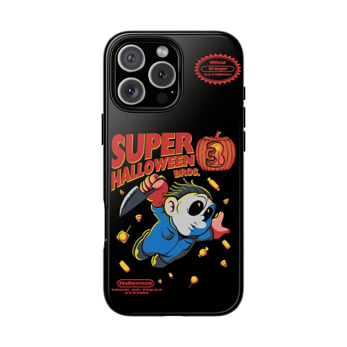 Super Halloween Bros. Phone Case - Trick or Treat Edition