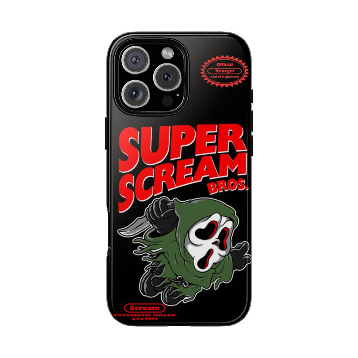 Super Scream Bros. Halloween Phone Case