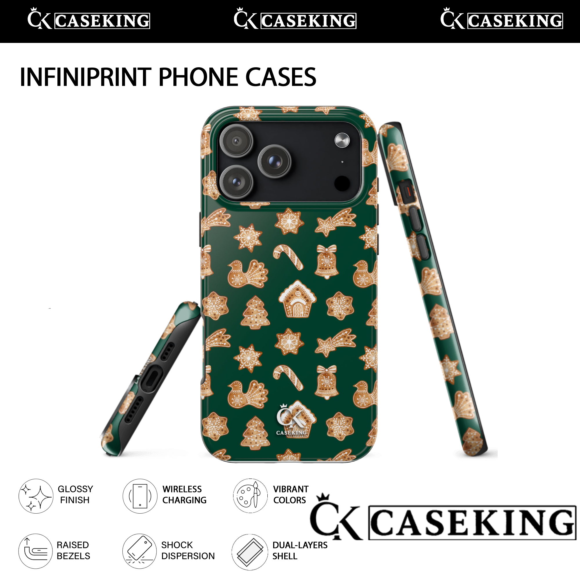 Sweet Christmas – Cookie pattern and beautiful glossy surface