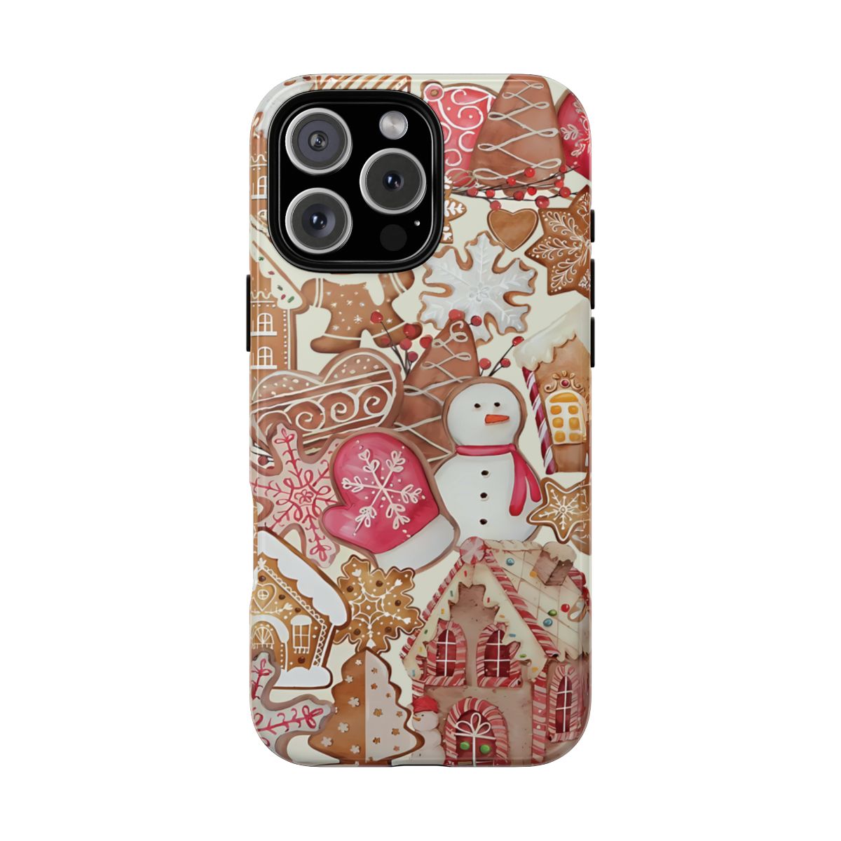Gingerbread Christmas Phone Case â€“ Cute Holiday, Xmas Gift Idea - Phone Case