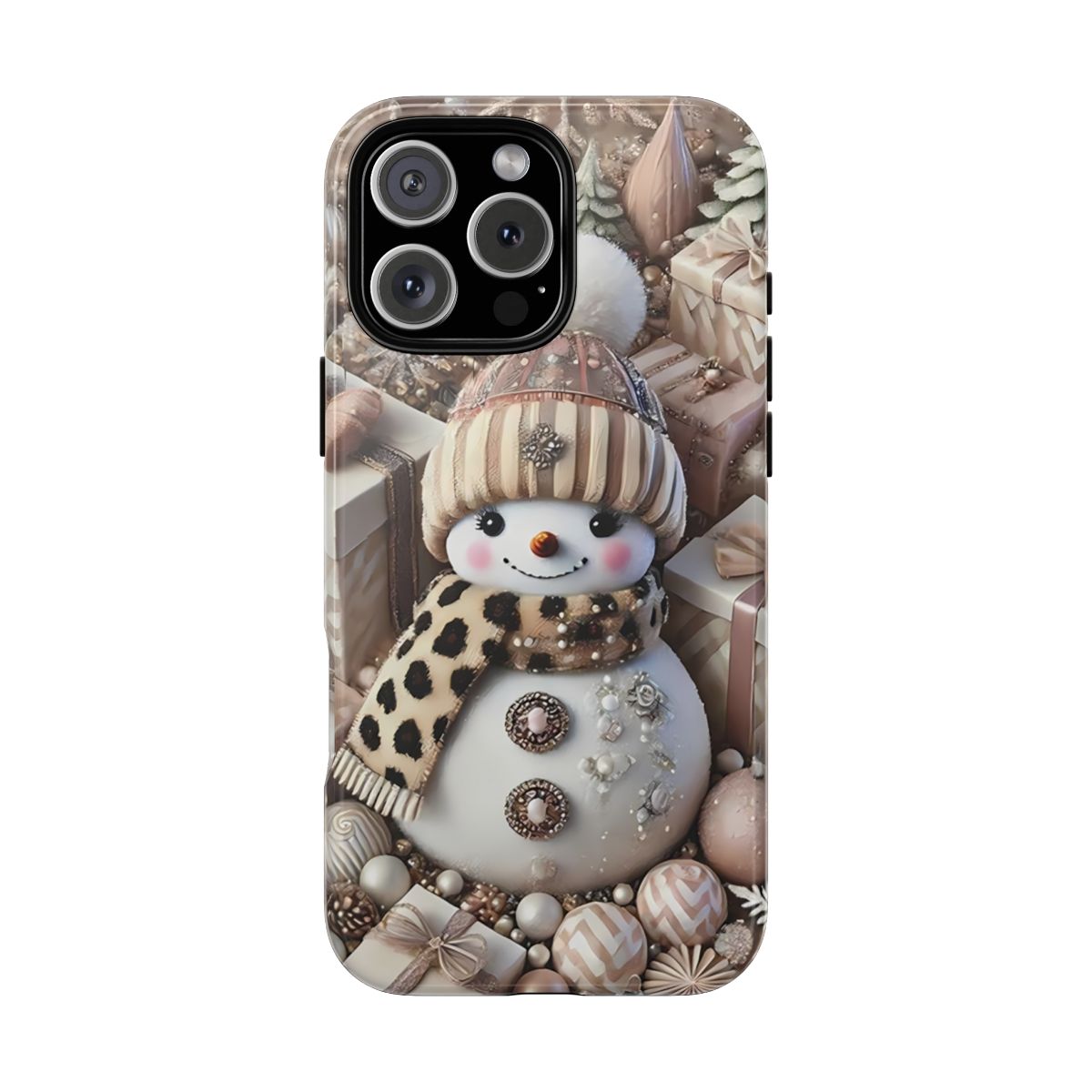 Winter Aesthetic Snowman Phone Case