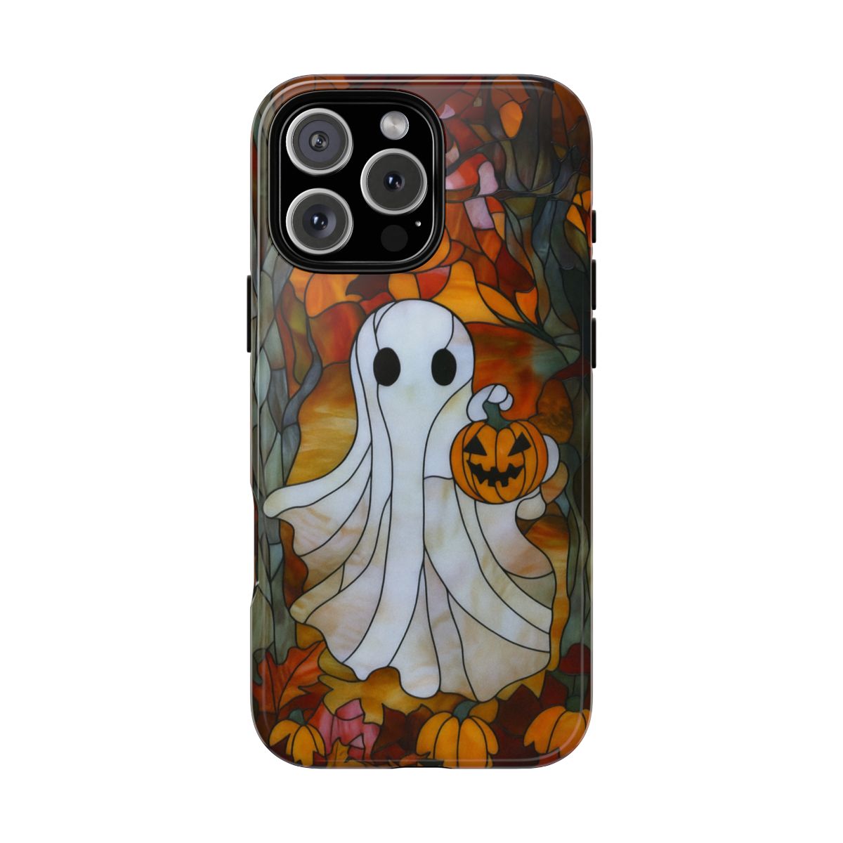 Ghostly Pumpkin Halloween Phone Case - Perfect Fall Accessory