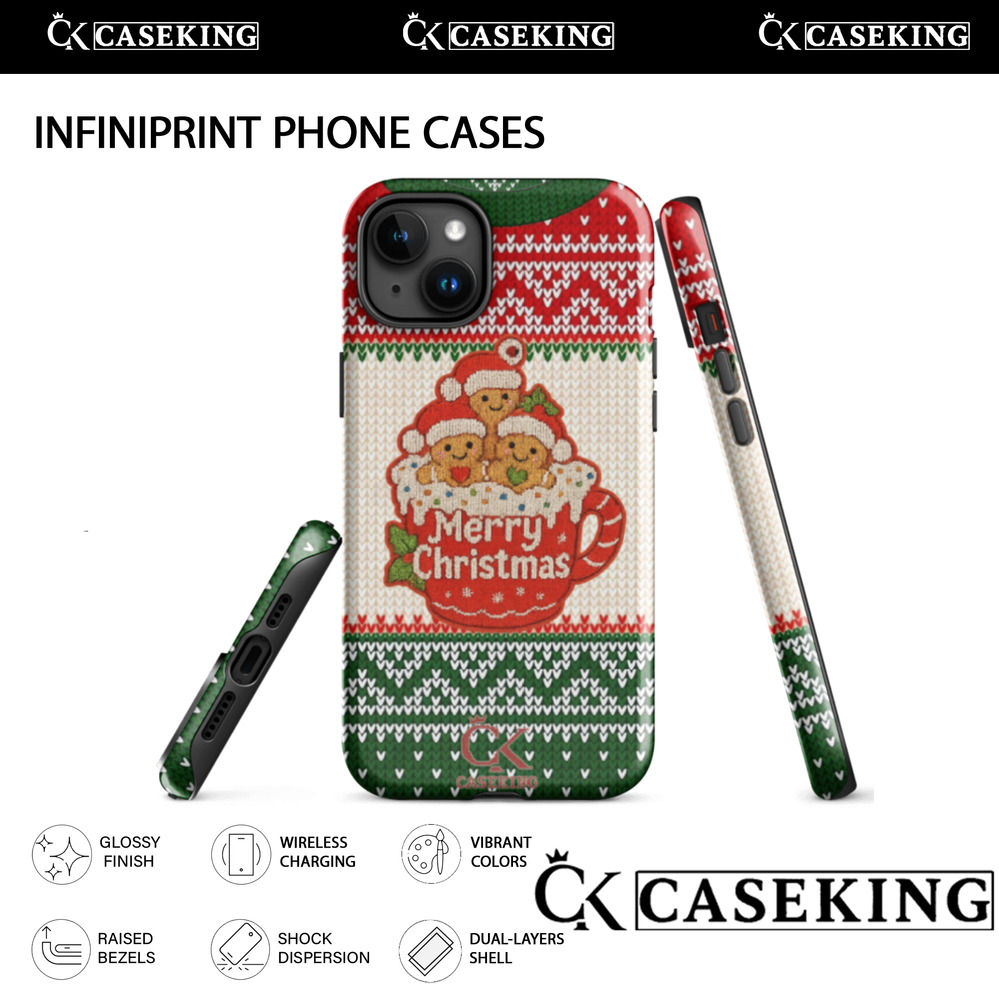 The Festive Cup – Sweet Christmas motif with bear