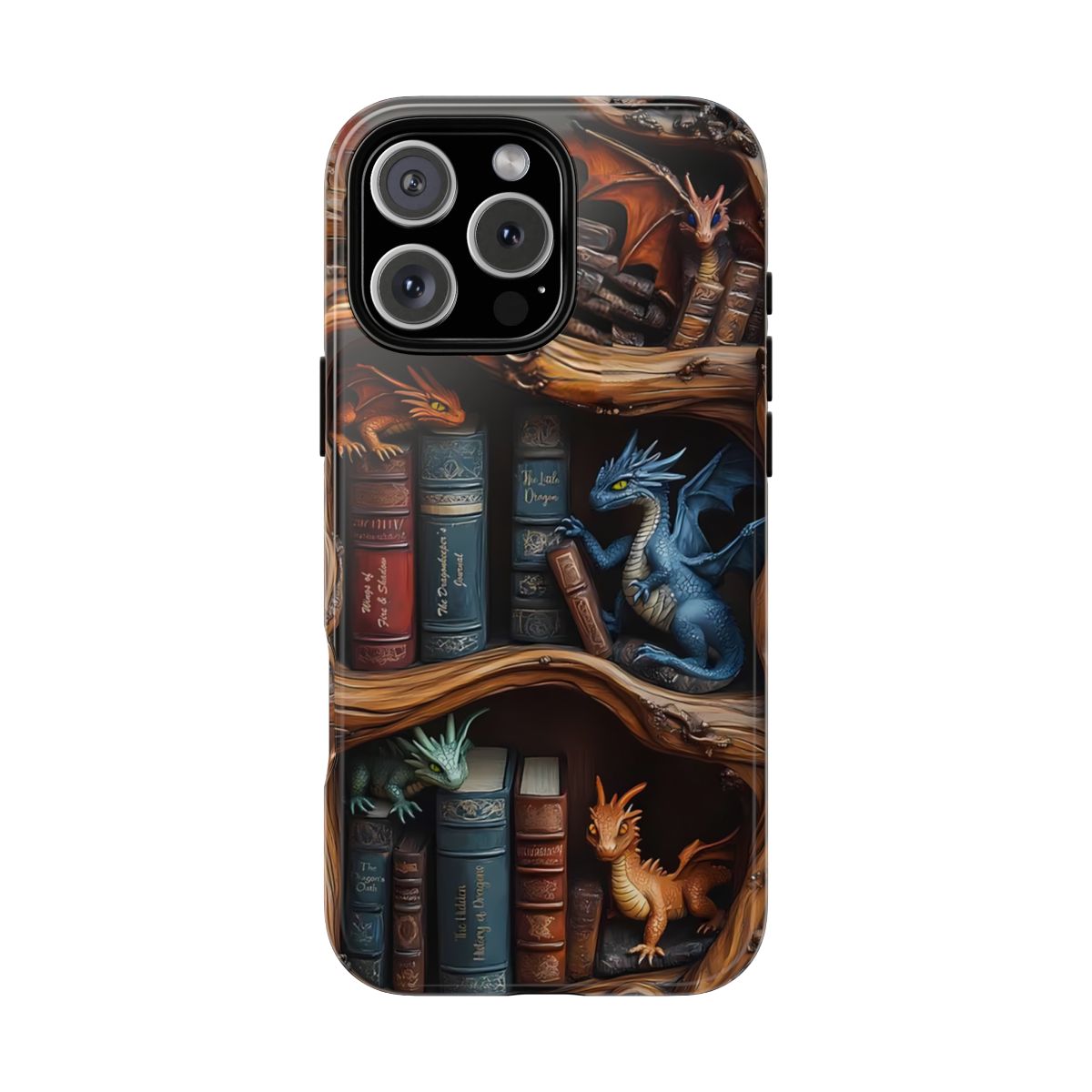 Bookish Dragon Phone Case