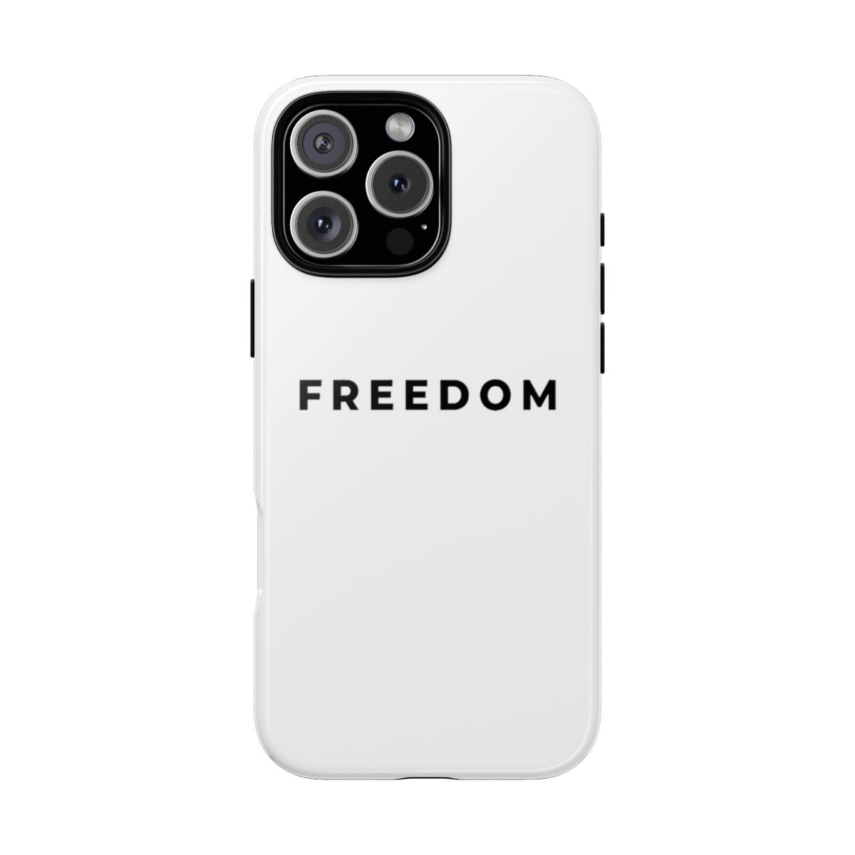 FREEDOM Phone Case / Charlie Kirk, Tough Phone Cases