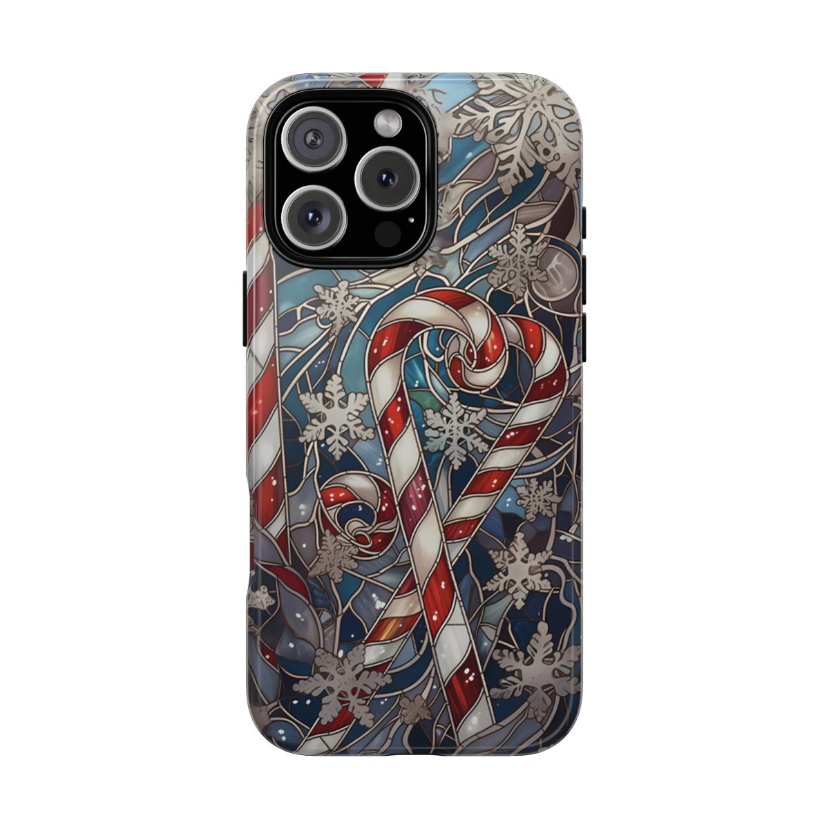 Christmas Candy Cane Winter Holiday Aesthetic Phone Case