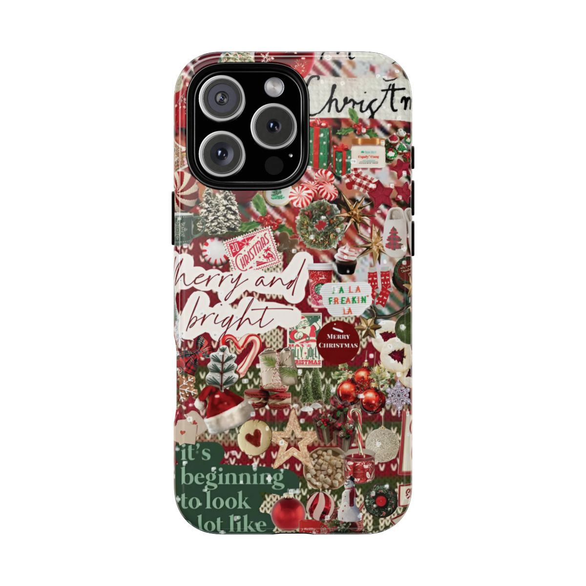 Christmas Collage Phone Case