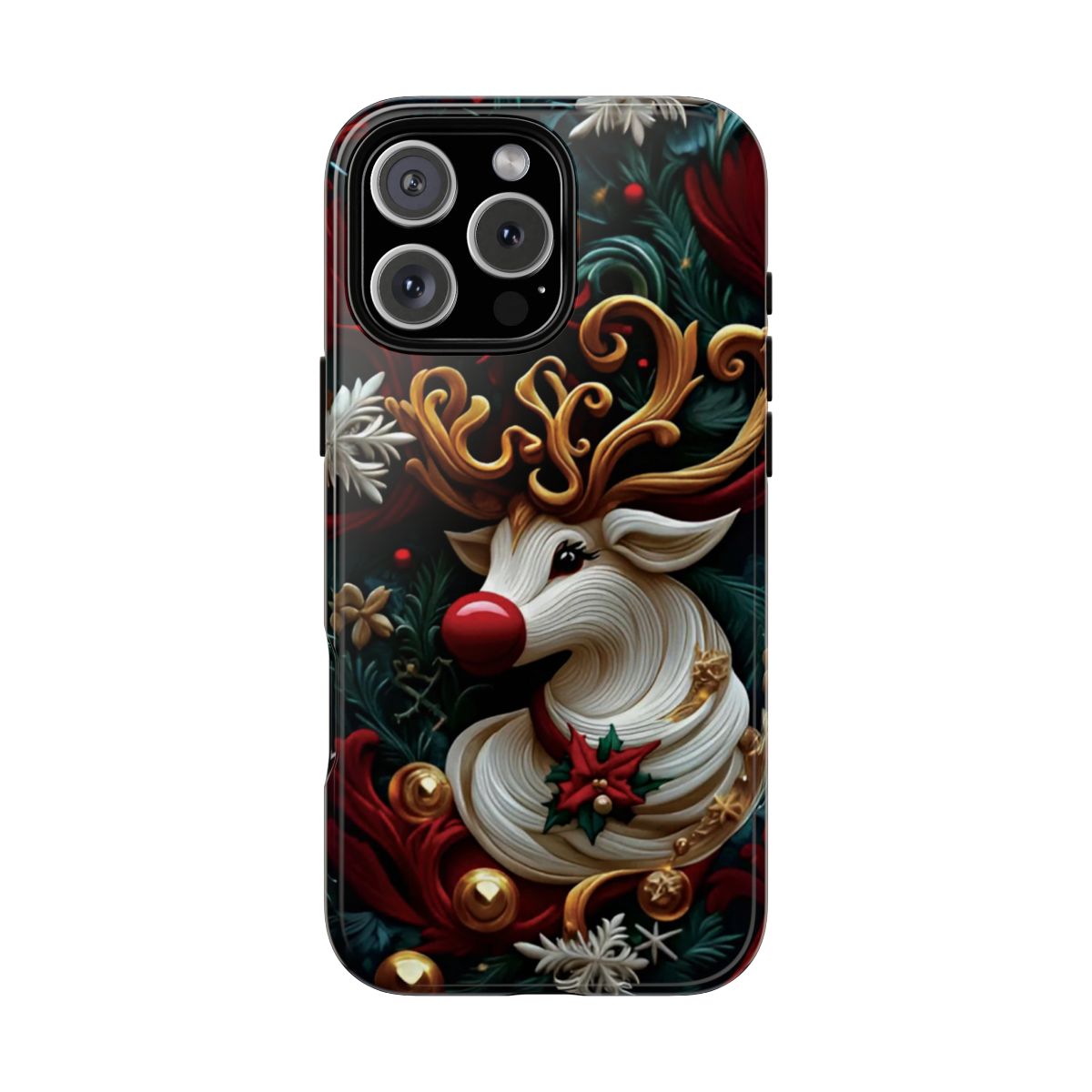 Christmas Holiday Festive Design Phone Case for iPhone Samsung Pixel