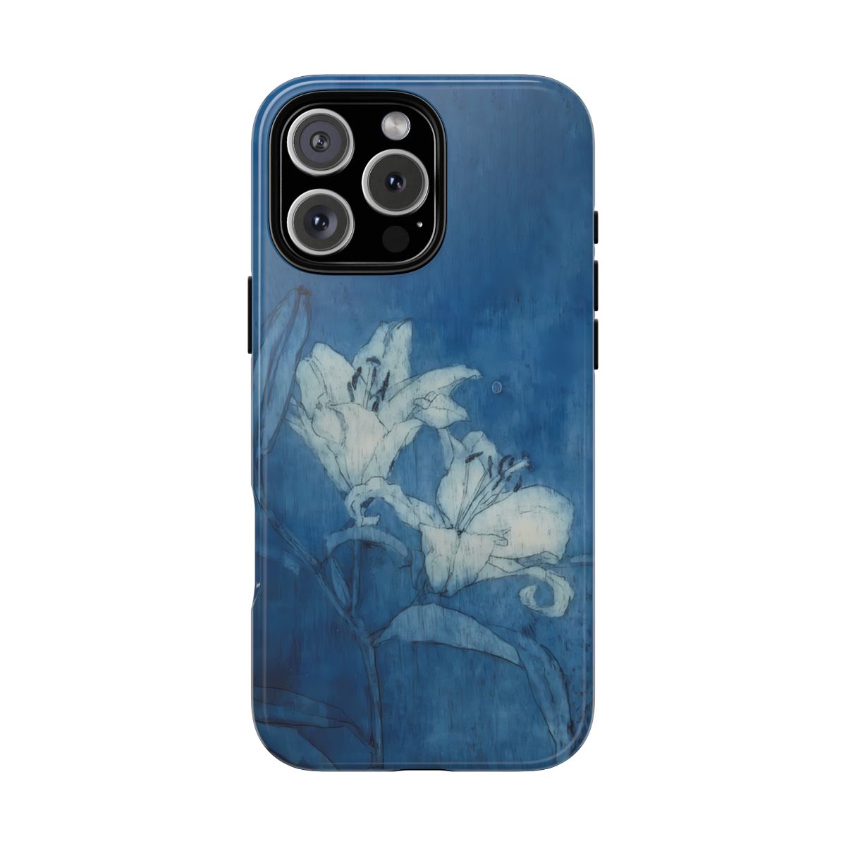 Fashion Artistic Lily Flower Phone Case