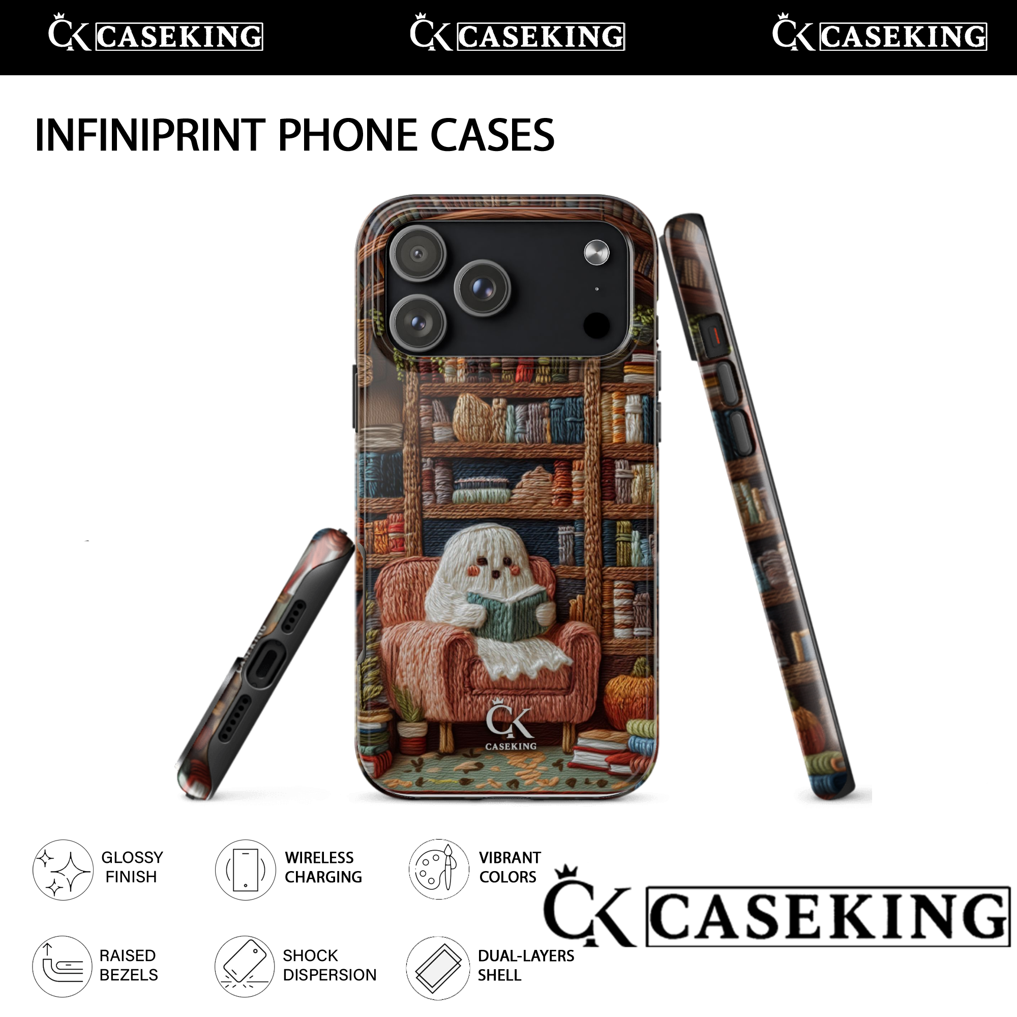 Cozy Ghost Library – Halloween Edition