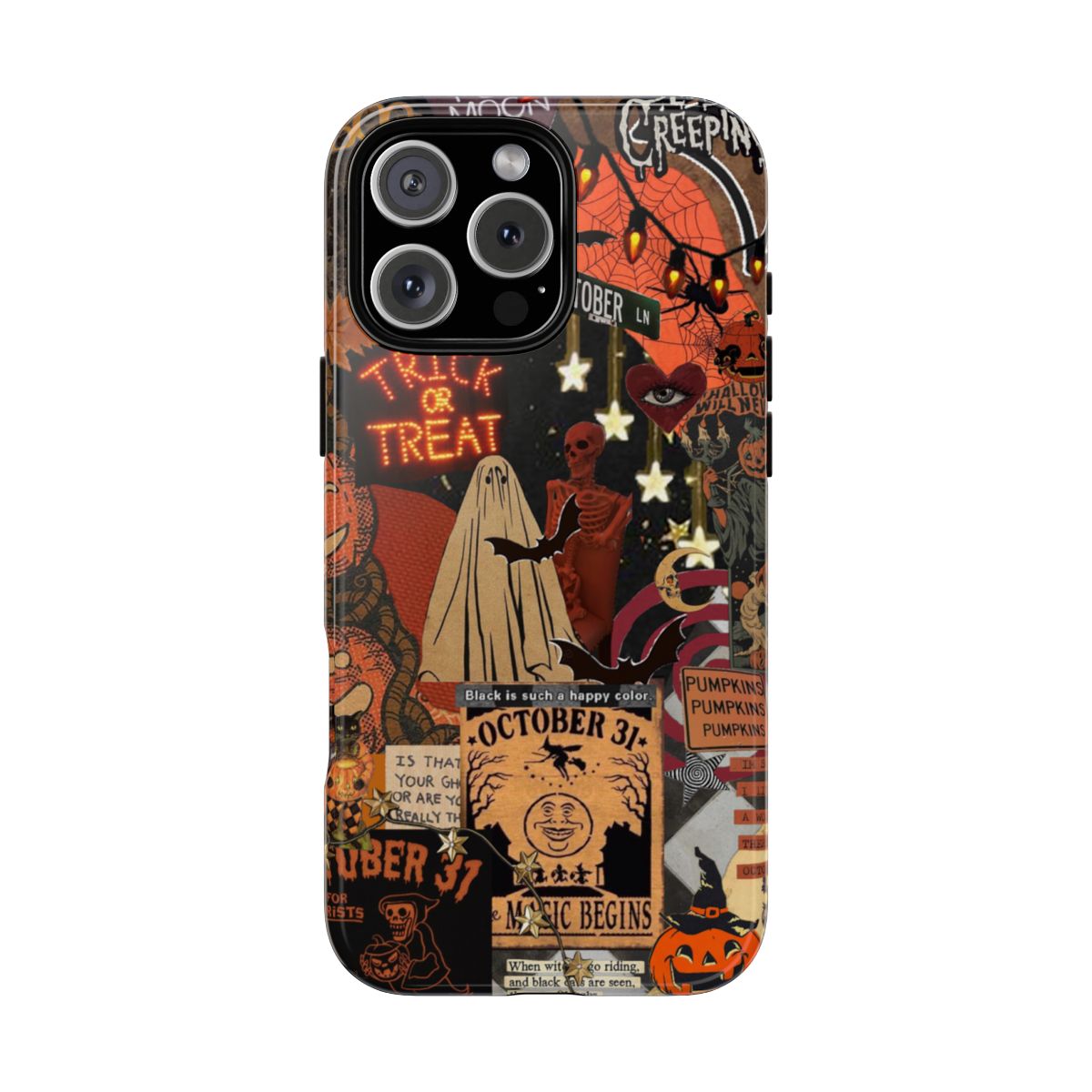 Spooky Collage Horror Aesthetic Cover Tough Phone Case