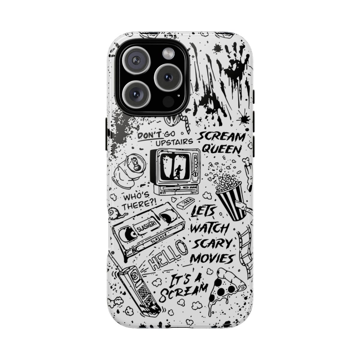 Horror Goth Tough Phone Case 