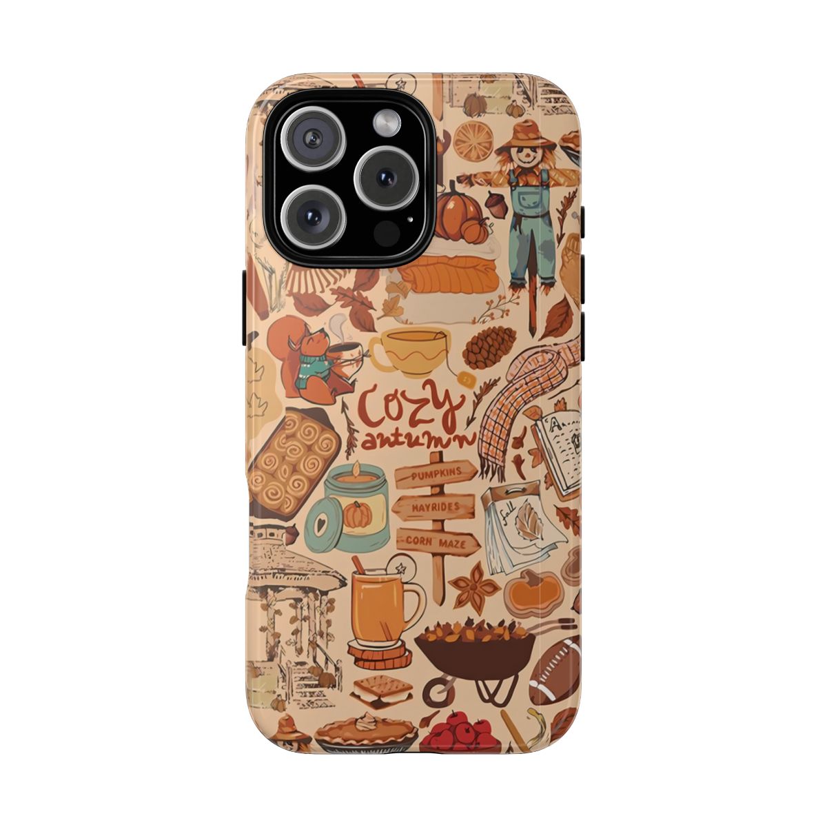 Halloween Phone Case, Wireless Charging, Gift For Fall Girl