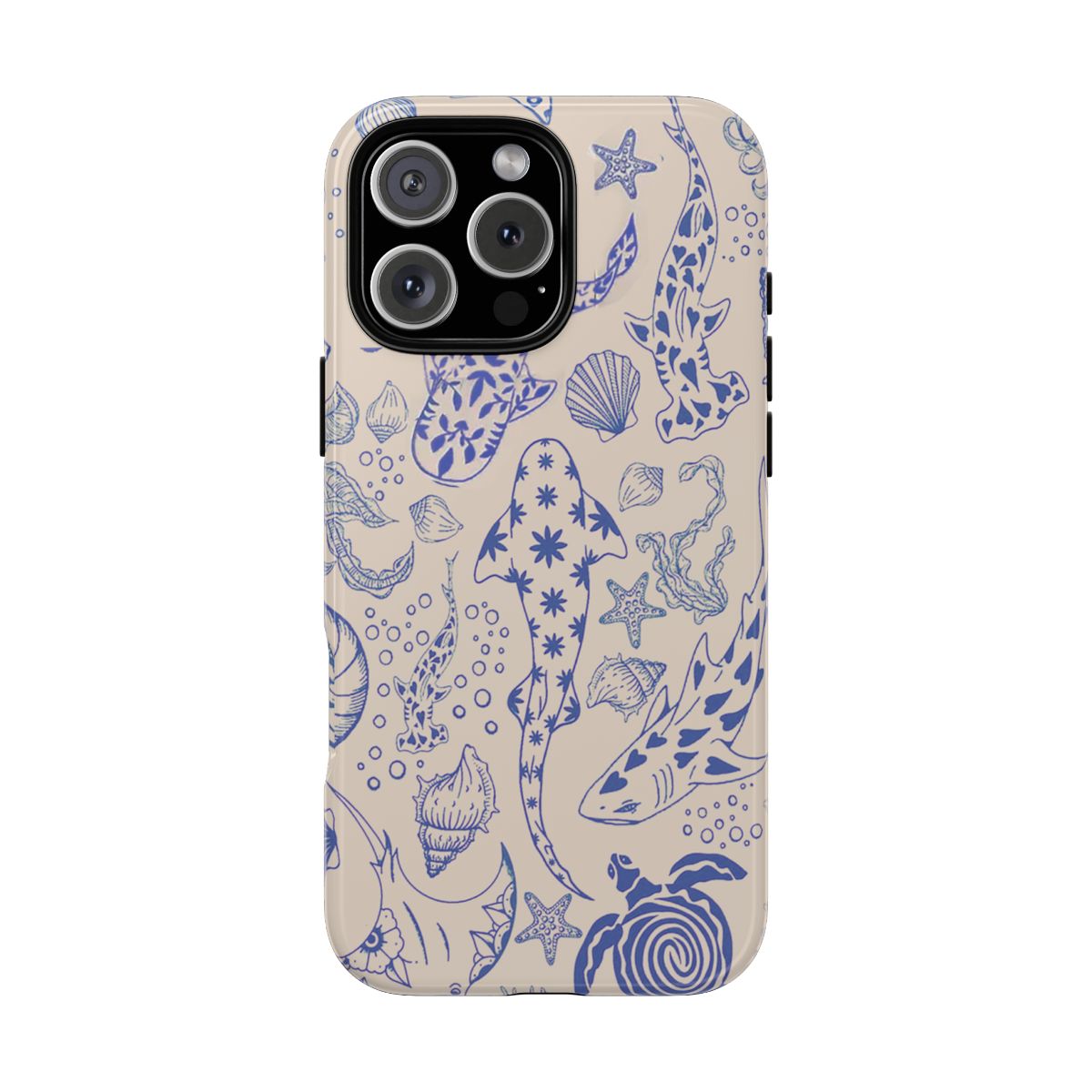 Tropical Ocean Sea Animals Phone Case â€“ Stylish Protection with Marine Life Designs