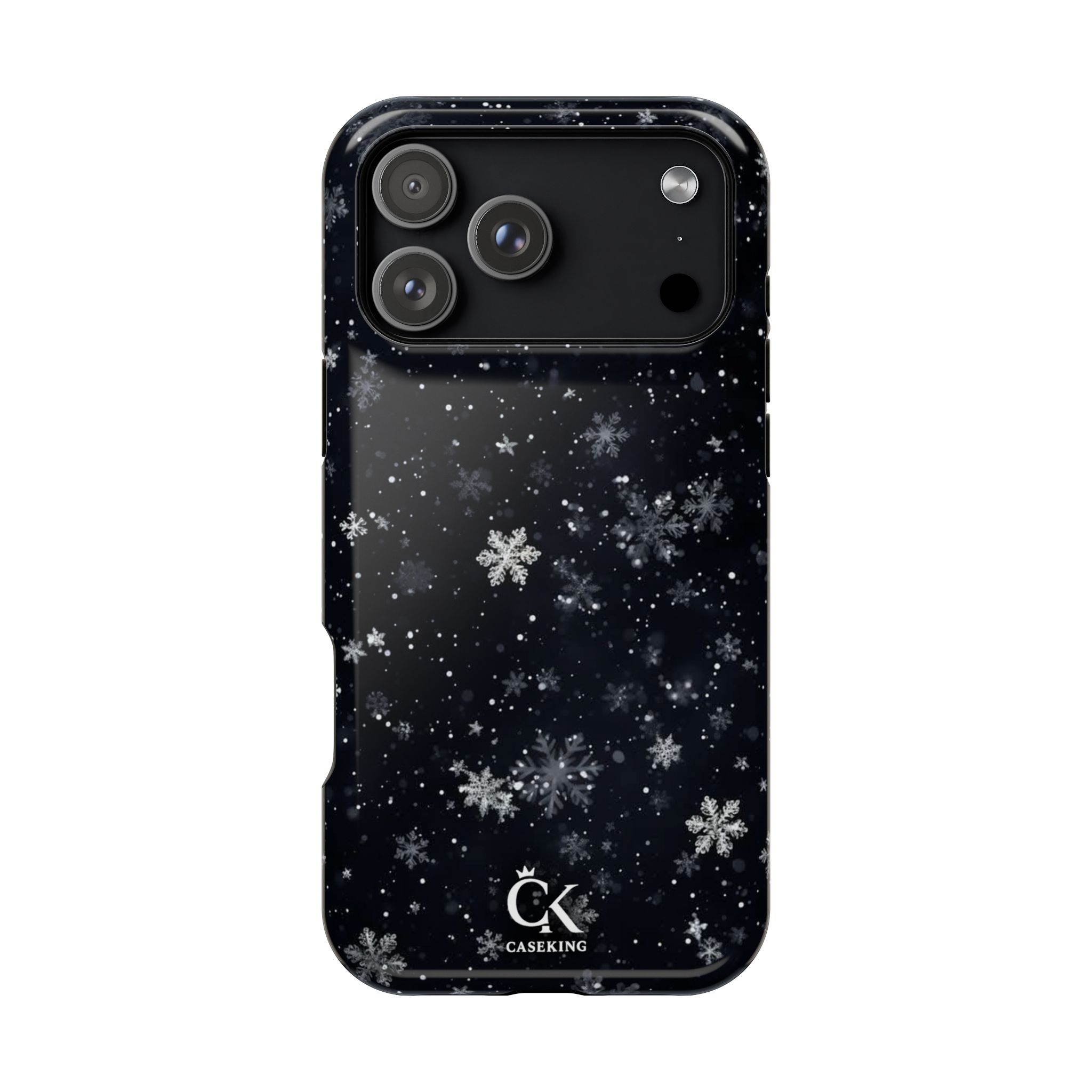 Midnight Snowfall Winter Frost Elegant Holiday Aesthetic