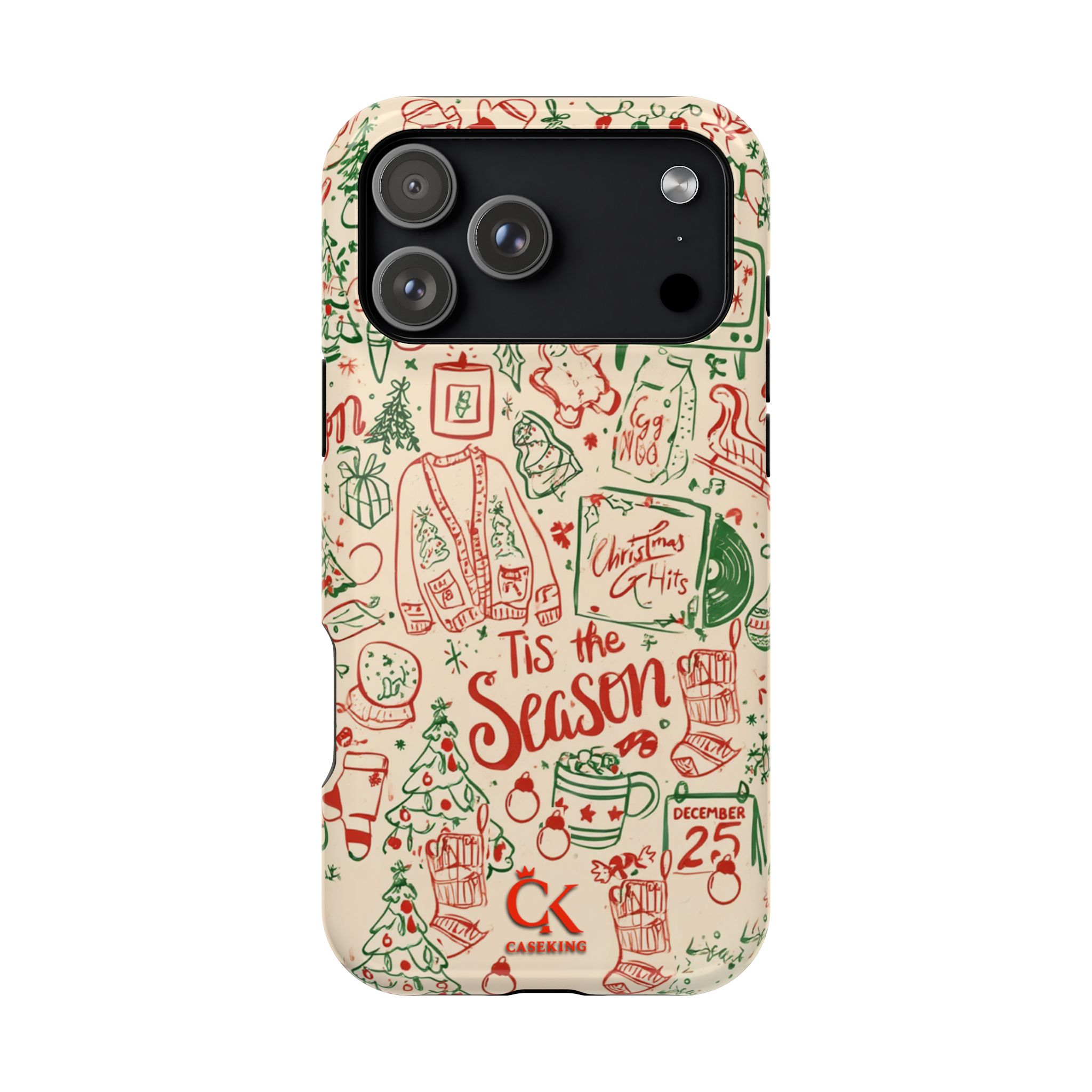 Christmas Collage Cocoa Sweater Gifts Holiday Vintage