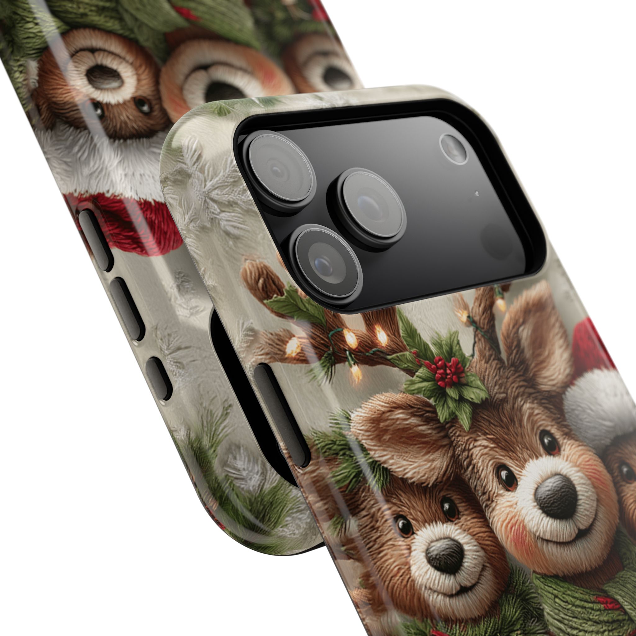 Reindeer Trio Christmas Cozy Holiday Winter Cheer